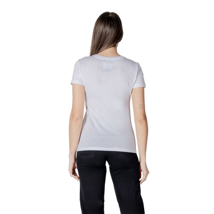 Armani Exchange - White Cotton T-Shirt