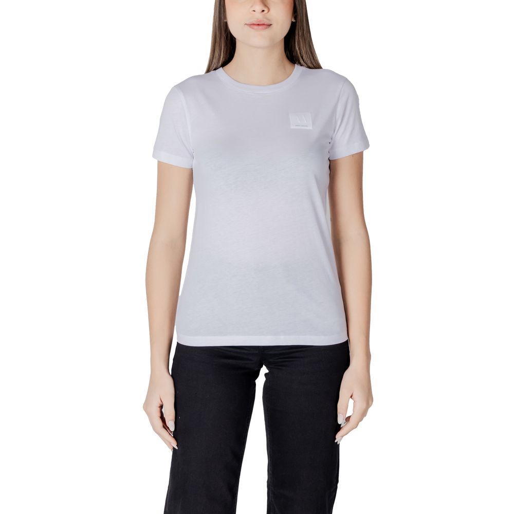 Armani Exchange - White Cotton T-Shirt