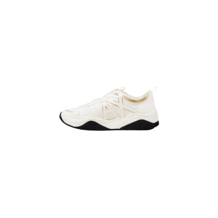 Armani Exchange White Polyester Athletic Sneakers
