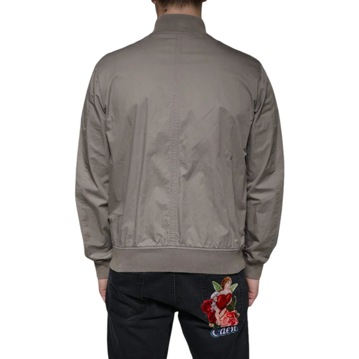 Armani Jeans Bomber Jacket Pure Cotton Classic Style Amazing Comfort