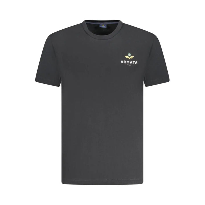 Armata Di Mare Black Cotton Men T-shirt