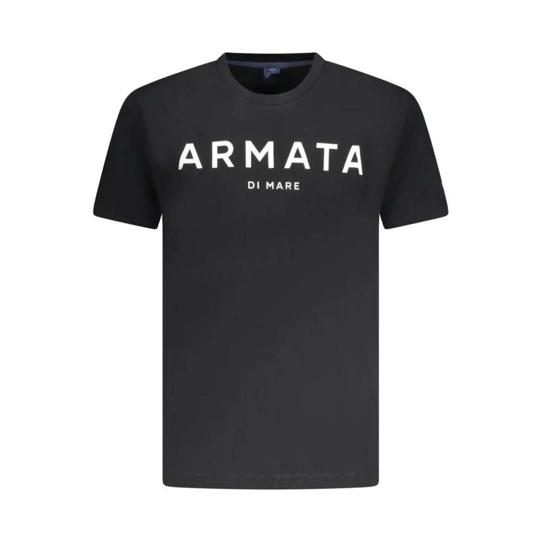 Armata Di Mare Black Cotton Men’s T-shirt