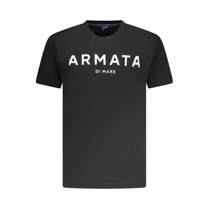 Armata Di Mare Black Cotton Men’s T-shirt