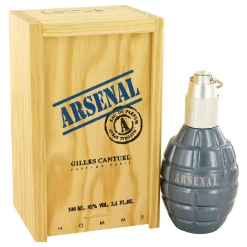 Arsenal Blue Cologne for Men Sophisticated Woody Amber Perfume Men’s Gilles Cantuel