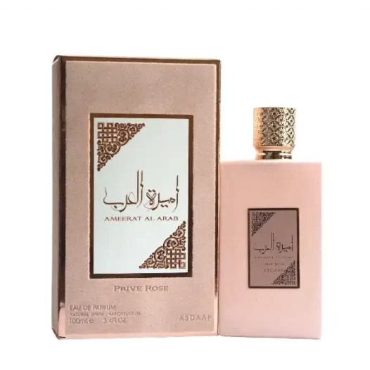 Experience the Allure of Ameerat Al Arab Prive Rose by Asdaaf Women’s Perfume Lattafa