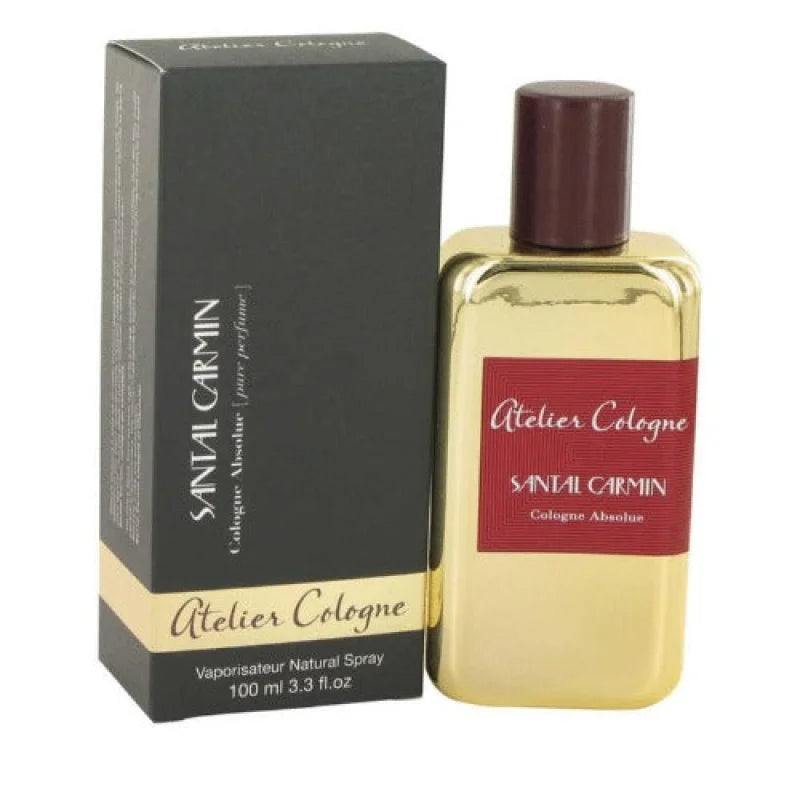 Santal Carmin Cologne Unleashes Citrus Bergamot and Exotic Sandalwood Unisex Fragrance Atelier