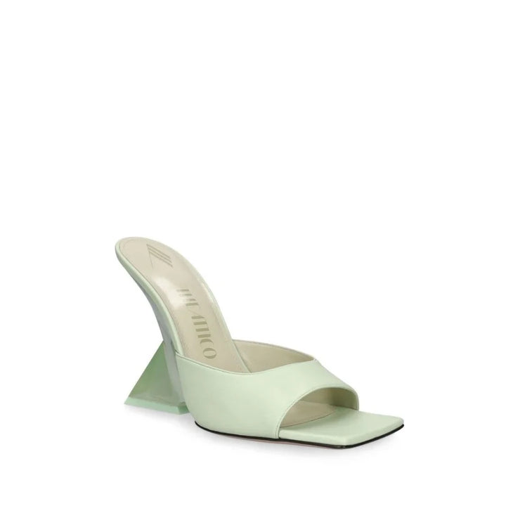 The Attico Bicolor Calfskin Mules