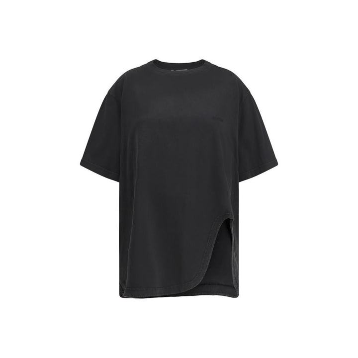 The Attico - Black Cotton T-Shirt