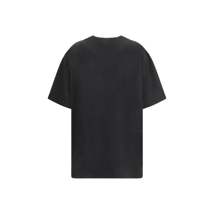 The Attico - Black Cotton T-Shirt