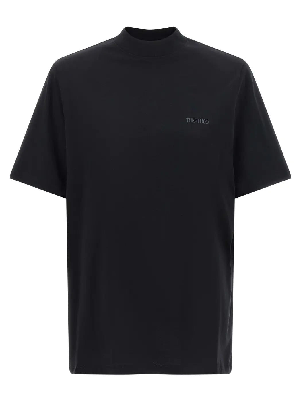 The Attico Black Cotton T-shirt