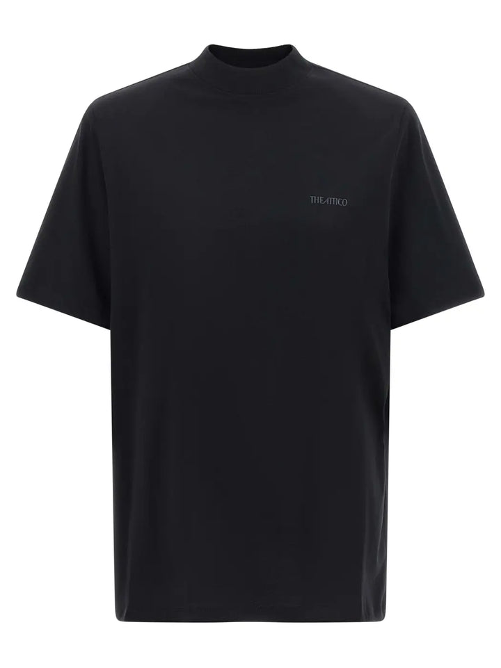 The Attico Black Cotton T-shirt