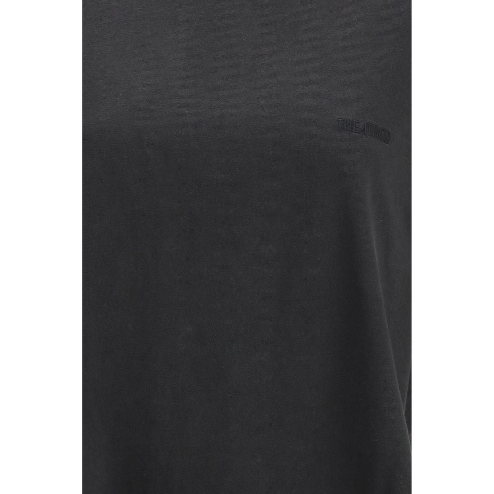 The Attico - Black Cotton T-Shirt