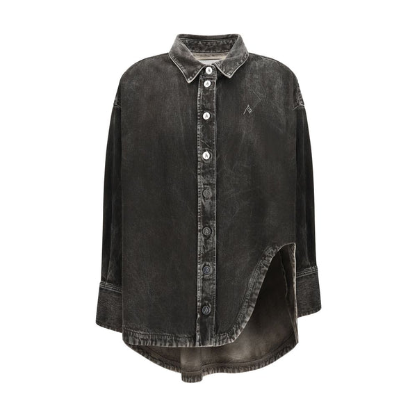 The Attico Shirts - Black Denim Shirt