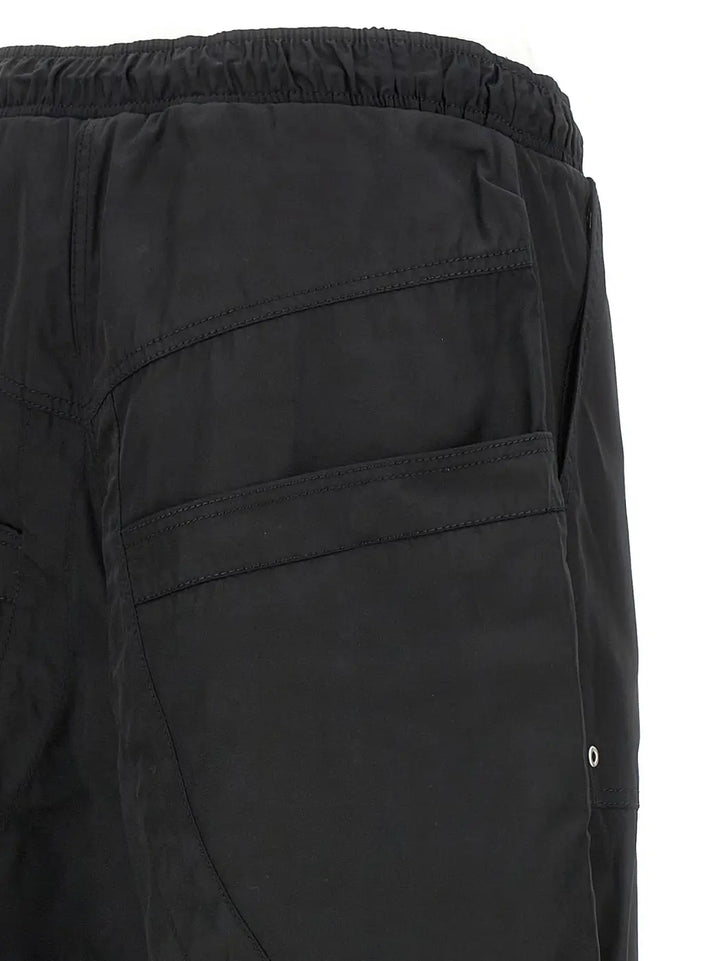 The Attico Black Polyester Casual Pants