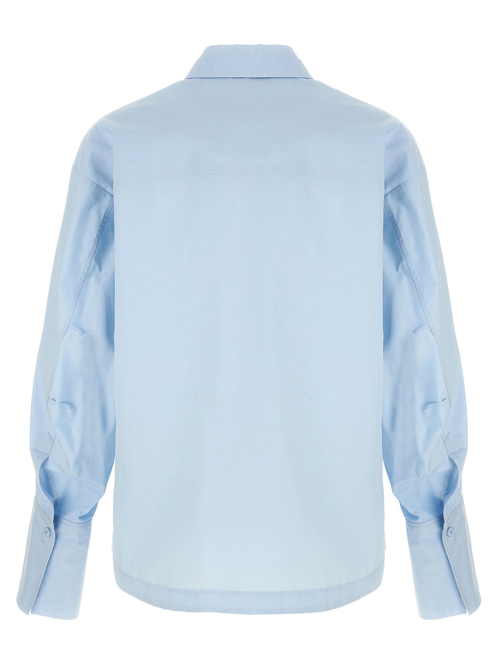 The Attico - Women’s Blue Cotton Blouse