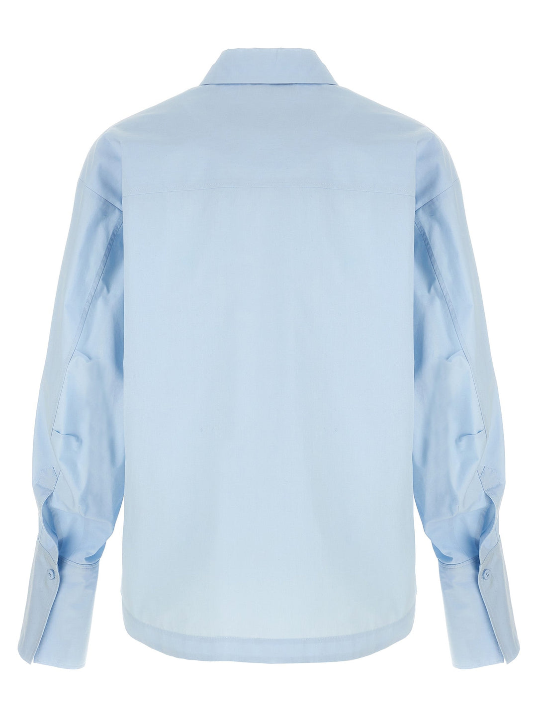 The Attico - Women’s Blue Cotton Blouse