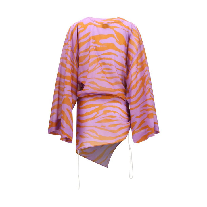 The Attico Dresses - Multicolor Cotton Pattern Shirt