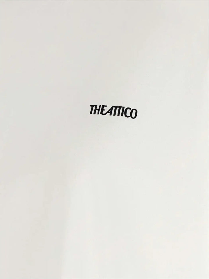 The Attico White Cotton T-shirt