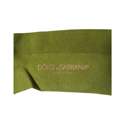 Authentic Dolce Gabbana Cotton Logo Socks Dress Obsession &