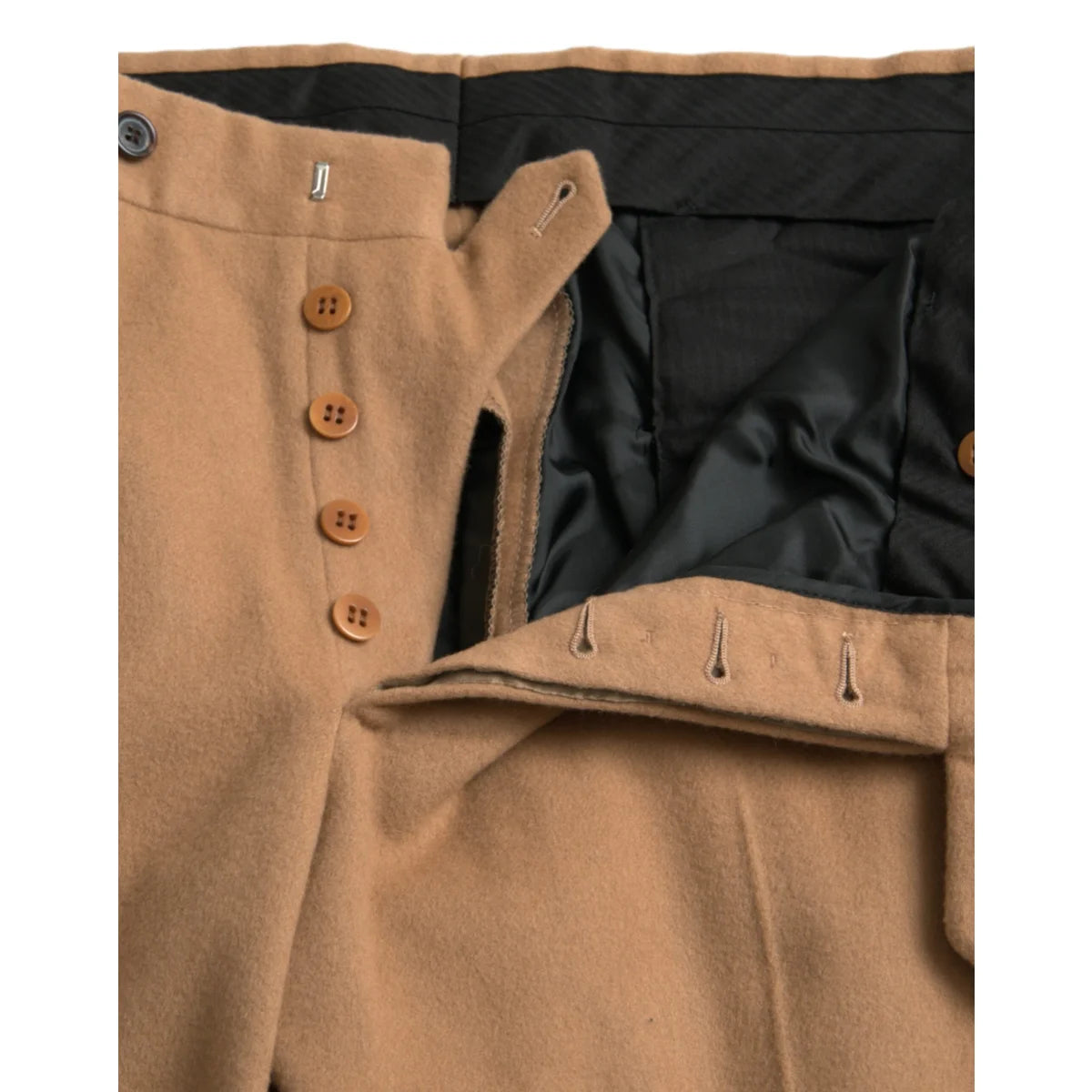 Authentic Prada Cashmere Regular Fit Dress Pants Radiate Luxury