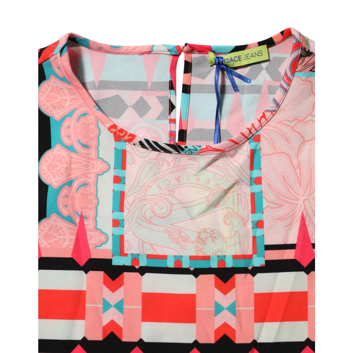 Authentic Versace Jeans Short Sleeves Sensation Blouse for Women