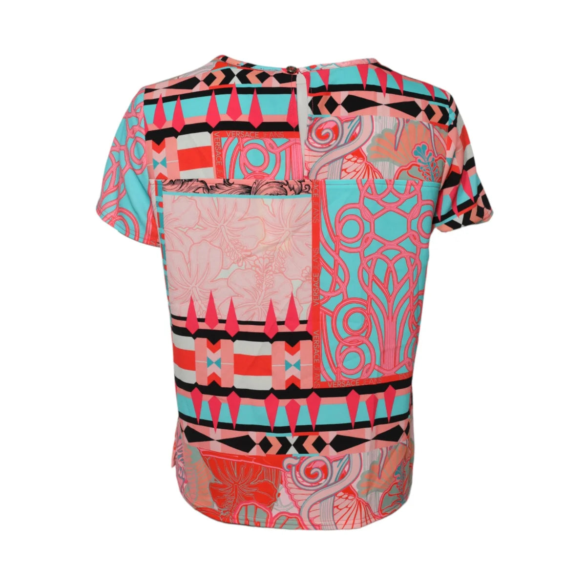 Authentic Versace Jeans Short Sleeves Sensation Blouse for Women