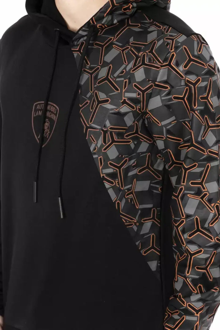 Automobili Lamborghini Black Cotton Men’s Hoodie