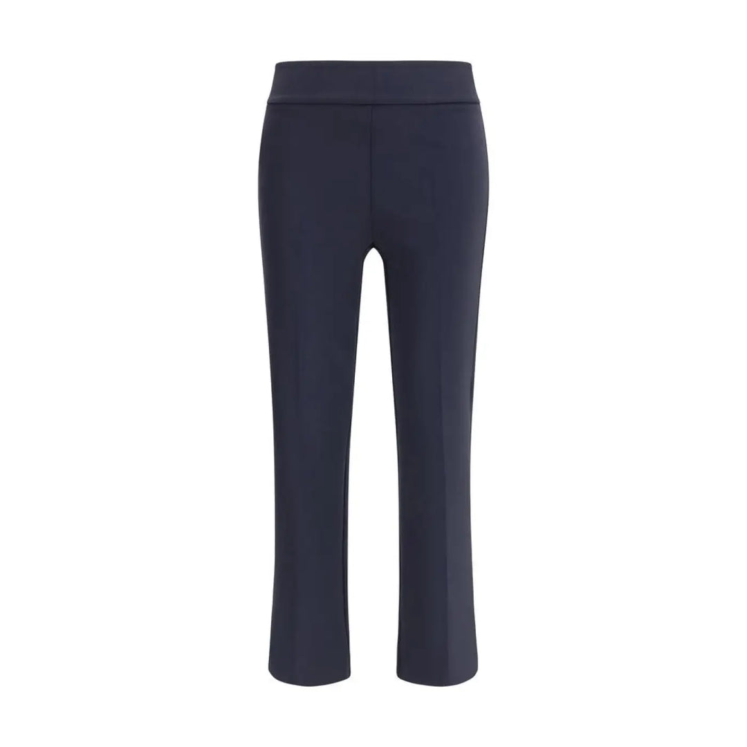 Avenue Montaigne Blue Polyamide Casual Pants
