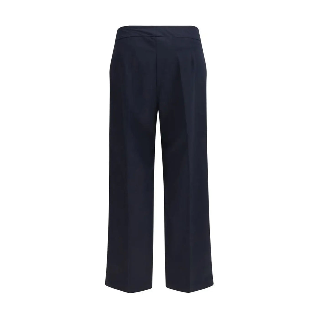 Avenue Montaigne Blue Polyester Casual Pants