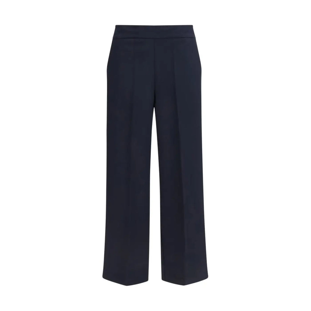 Avenue Montaigne Blue Polyester Casual Pants