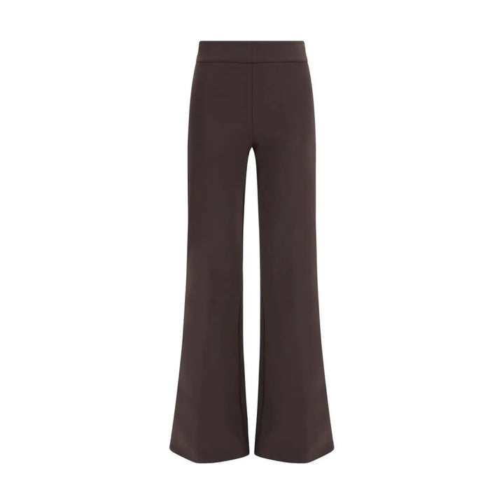 Avenue Montaigne Brown Polyamide Casual Pants