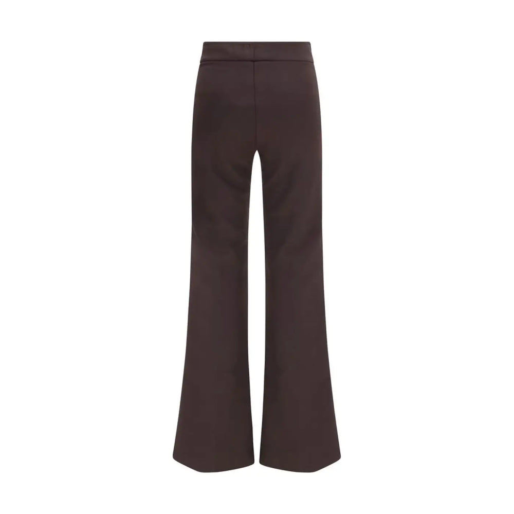 Avenue Montaigne Brown Polyamide Casual Pants
