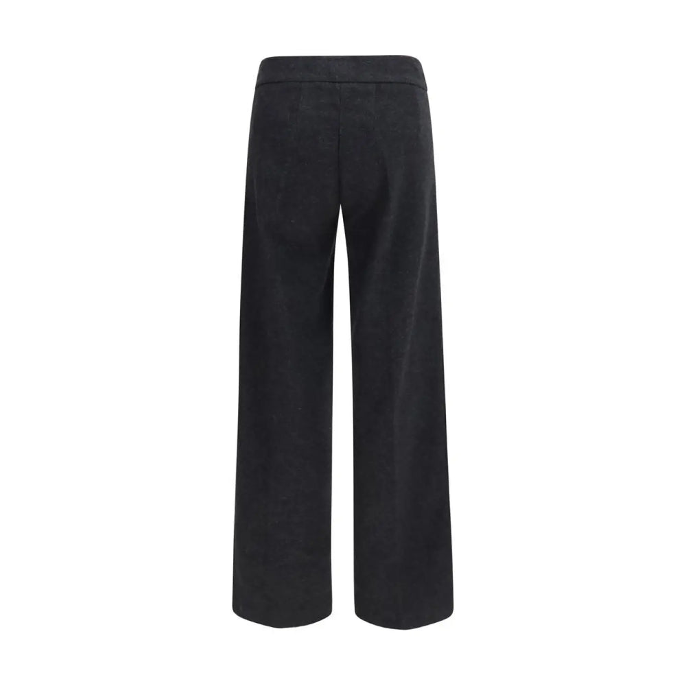 Avenue Montaigne Gray Cotton Casual Pants