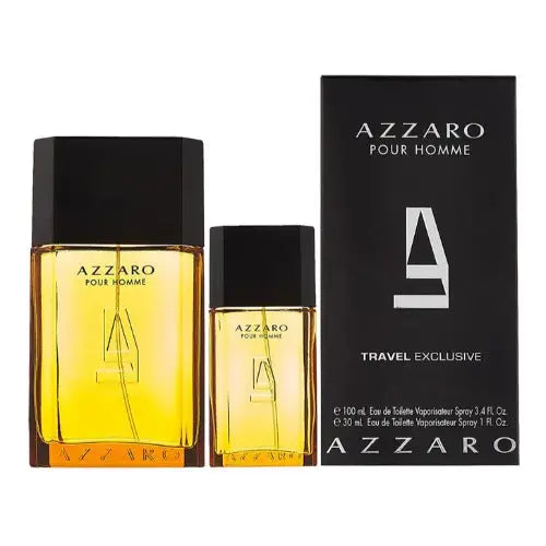 Elevate Your Journey with Azzaro 2 Piece Travel Gift Set Men’s Sets