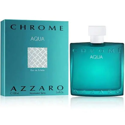 Experience Azzaro Chrome Aqua: A Refreshing Green Apple Breeze Men’s Cologne Loris