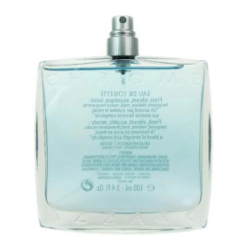 Azzaro Men’s Cologne - Chrome Eau Ignite Your Senses Fresh Spicy Floral Heart