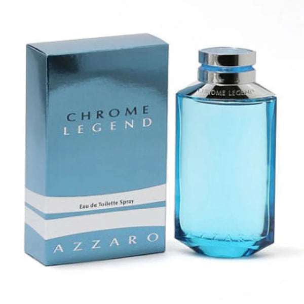 Azzaro Men’s Cologne - Chrome Legend Eau Unleashes Green Apple Seduction