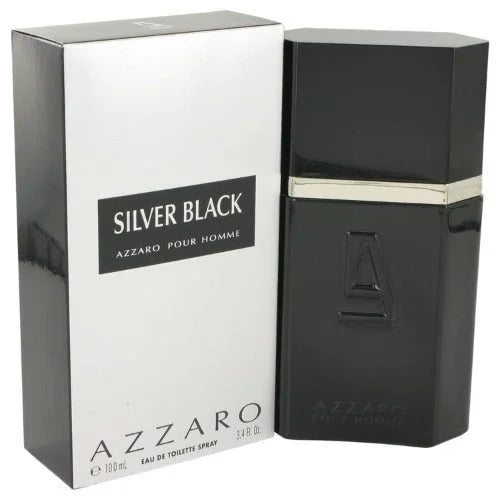 Azzaro Men’s Cologne - Silver Black Eau De Toilette