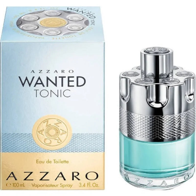 Energizing Azzaro Wanted Tonic Woody Spicy Fragrance Men’s Cologne