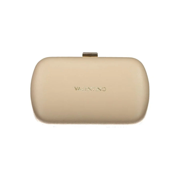 Mario Valentino Beige Polyurethane Women Handbag