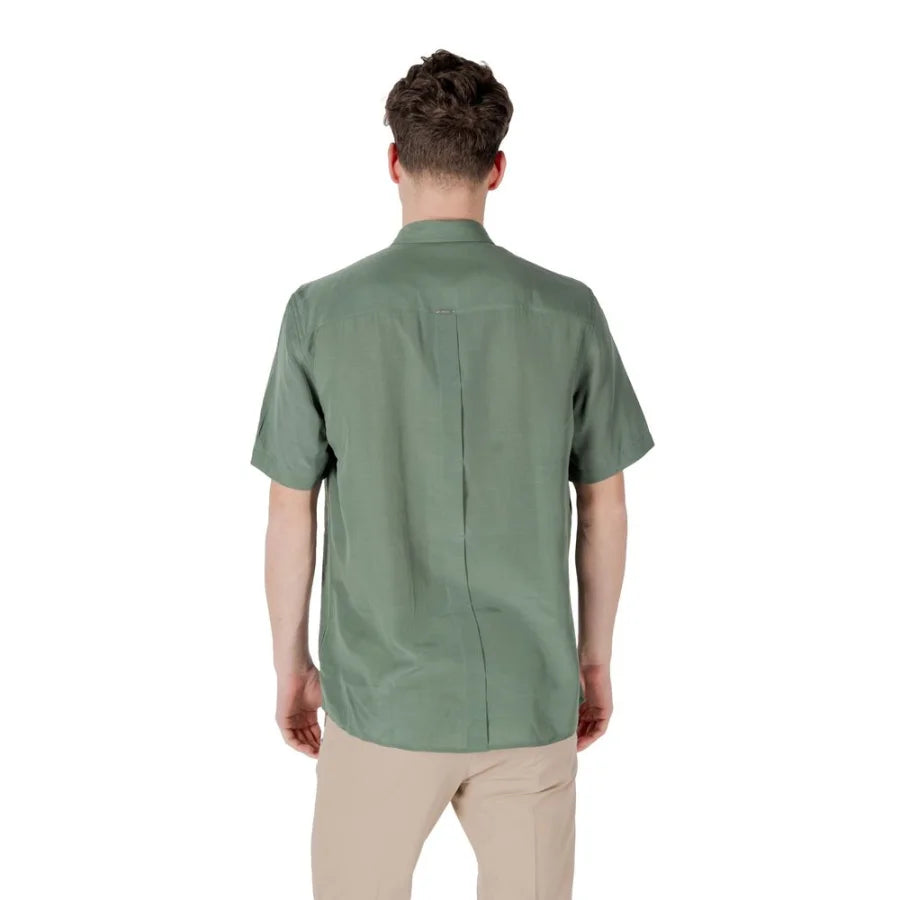Antony Morato Bicolor Lyocell Shortsleeve Shirt