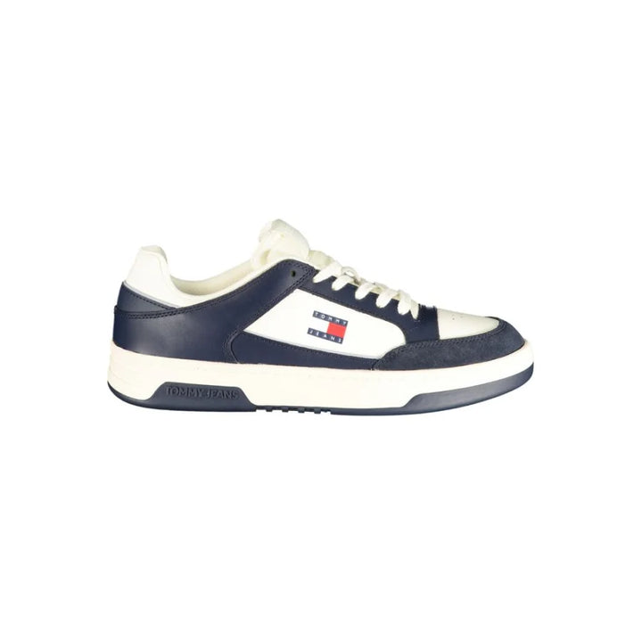 Tommy Hilfiger Bianco Polyurethane Men Sneaker