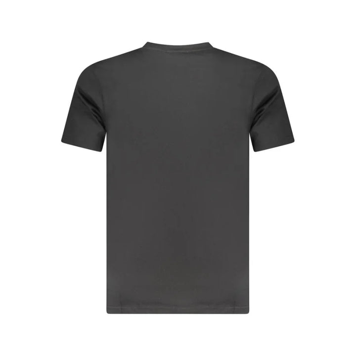 Cavalli Class Black Cotton Men T-Shirt