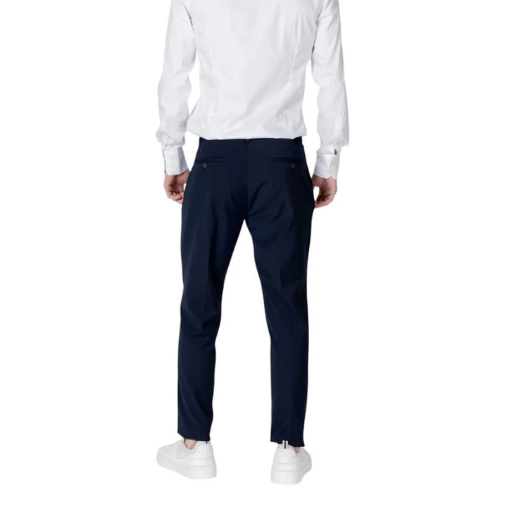 Antony Morato Blue Polyester Casual Pants