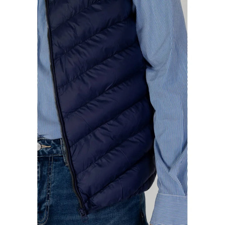 U.S. POLO ASSN. Blue Polyamide Sleveless Jacket
