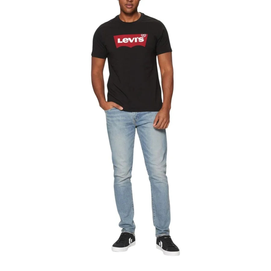 Levi’s Black Cotton T-Shirt