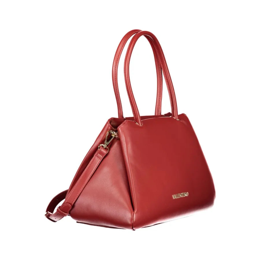 Mario Valentino Rosso Polyurethane Women’s Handbag