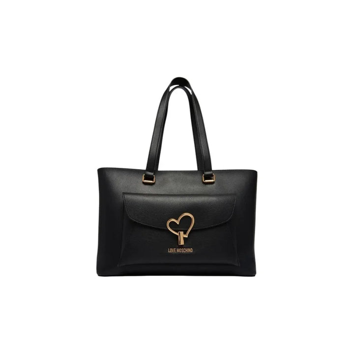 Love Moschino Black Polyethylene Handbag