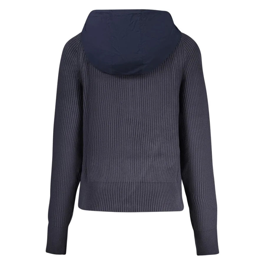 North Sails Blu Polyester Women Cardigan
