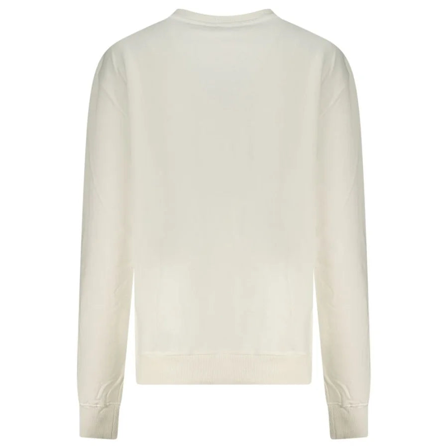 North Sails White Cotton Women Sweatshirt